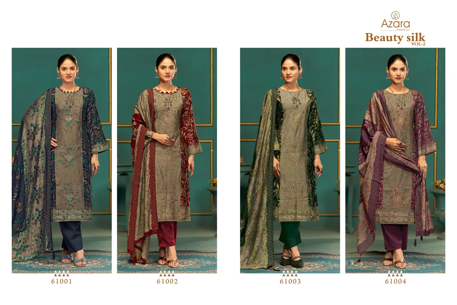 Beauty Silk Vol 2 By Radhika Azara Modal Dress Material Wholesalers In Delhi